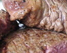 Правильный стейк из говядины