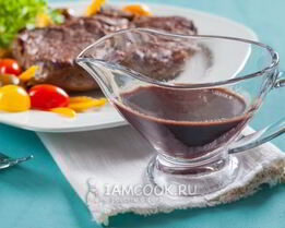Соус для стейка из говядины