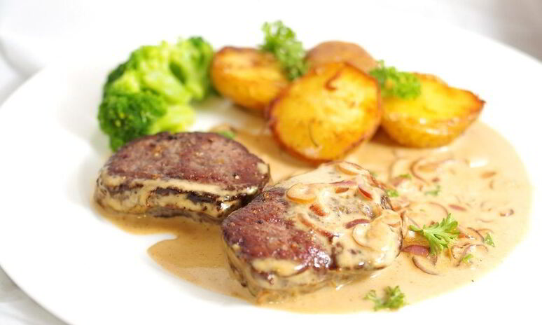 Рецепт стейк диана