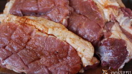 стейк гриль из свиной корейки