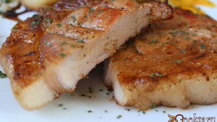 стейк гриль из свиной корейки