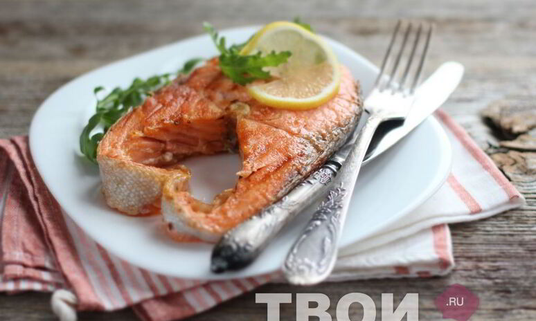 Рецепт стейк из форели