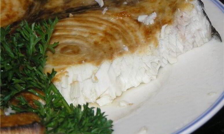 Рецепт стейк из голубой акулы, запеченный в фольге