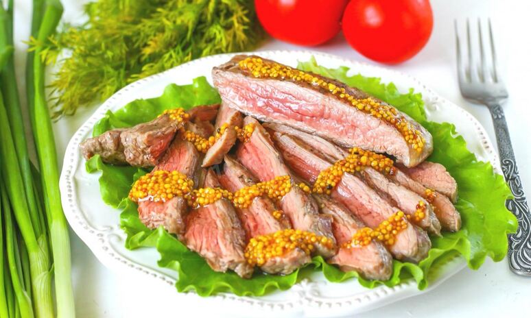 Рецепт стейк из говядины на гриле