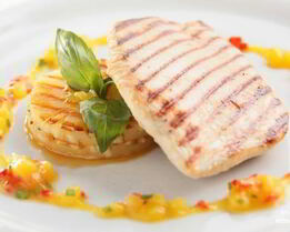 Стейк из индейки на сковороде