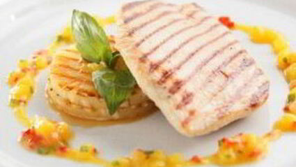 стейк из индейки на сковороде