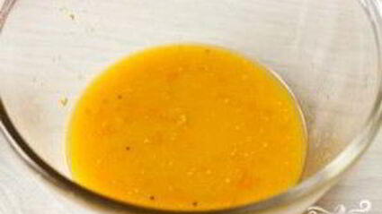 стейк из свинины с апельсиново-горчичным соусом