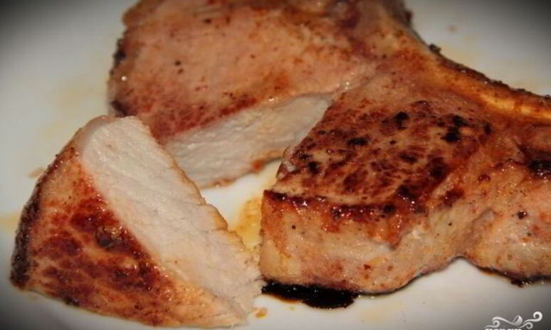 Рецепт стейк из свинины в мультиварке