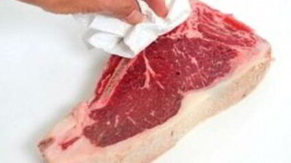 стейк на кости в духовке