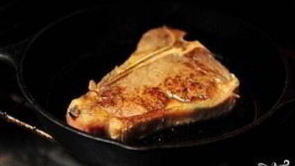 стейк на кости в духовке