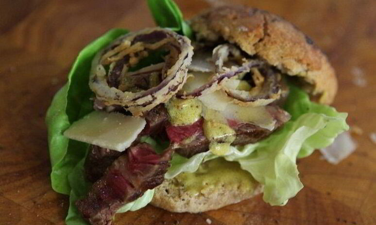 Рецепт стейк-сэндвич