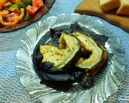 Стейк зубатки в духовке