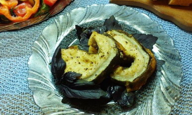 Рецепт стейк зубатки в духовке