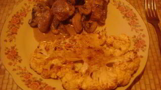 Стейки из цветной капусты