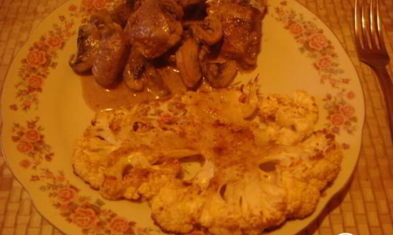 Рецепт стейки из цветной капусты