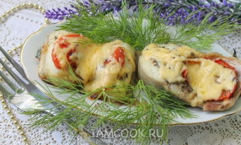 Рецепт стейки сома, запеченные в духовке