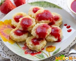 Сырные клецки