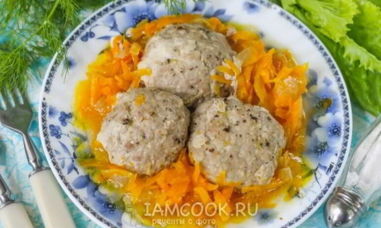 Рецепт детские тефтели с подливкой