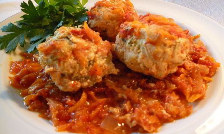 Рецепт куриные рубленые тефтельки