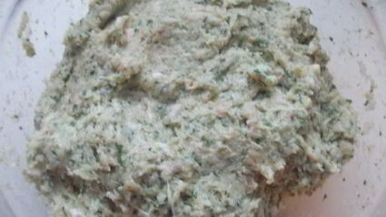 куриные тефтели со шпинатом и творогом