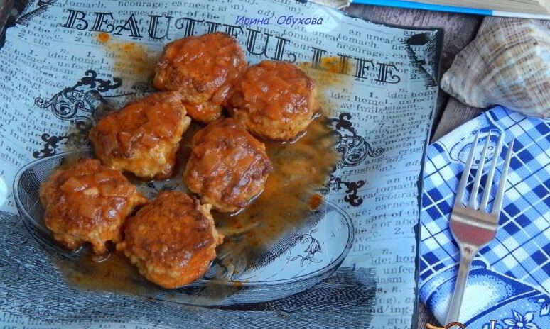 Рецепт куриные тефтели