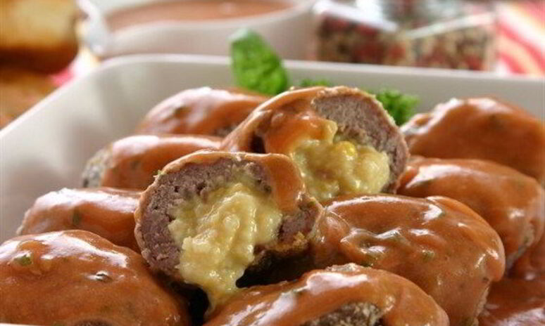 Рецепт мясные тефтели с сыром