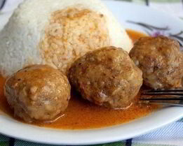Мясные тефтели в подливке