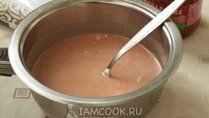 подлива для тефтелей