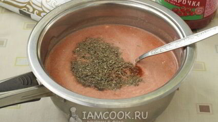 подлива для тефтелей