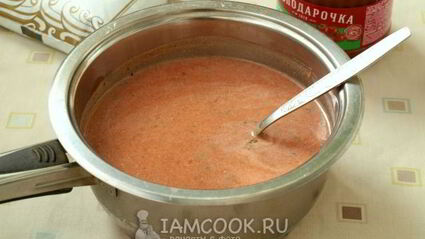 подлива для тефтелей