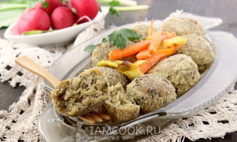 Рецепт рыбные тефтели в духовке