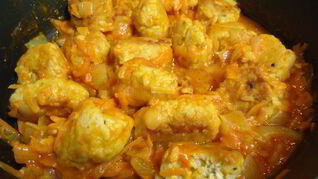 Рыбные тефтели в томатном соусе