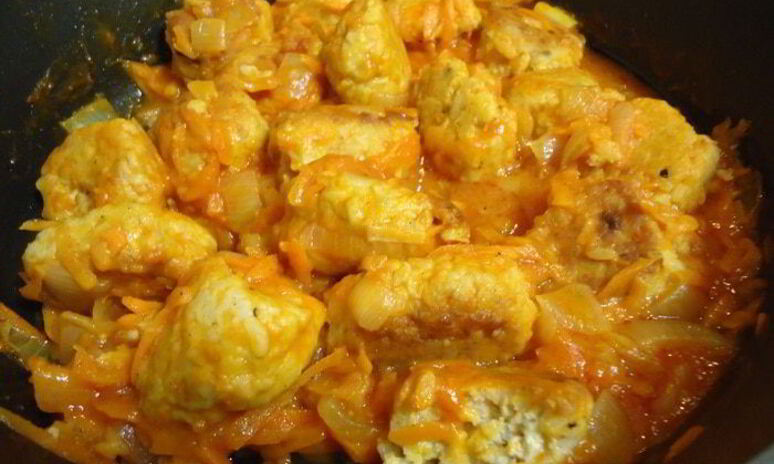 Рецепт рыбные тефтели в томатном соусе