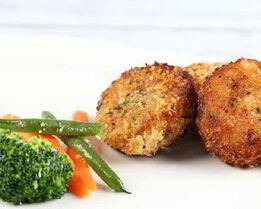 Средиземноморские крабовые тефтели