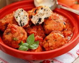 Тефтели из индейки с оливками