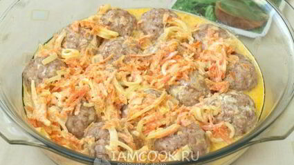 тефтели из индейки с подливкой