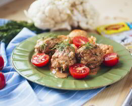 Тефтели из индейки в сливочно-томатном соусе