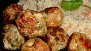 Тефтели из куриного фарша по-тайски