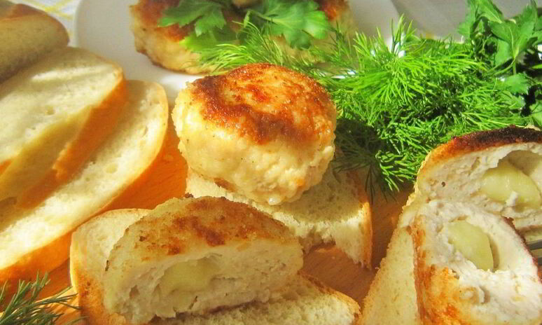 Рецепт тефтели из курятины с моцареллой