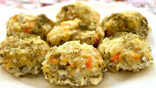 Тефтели из наваги в духовке