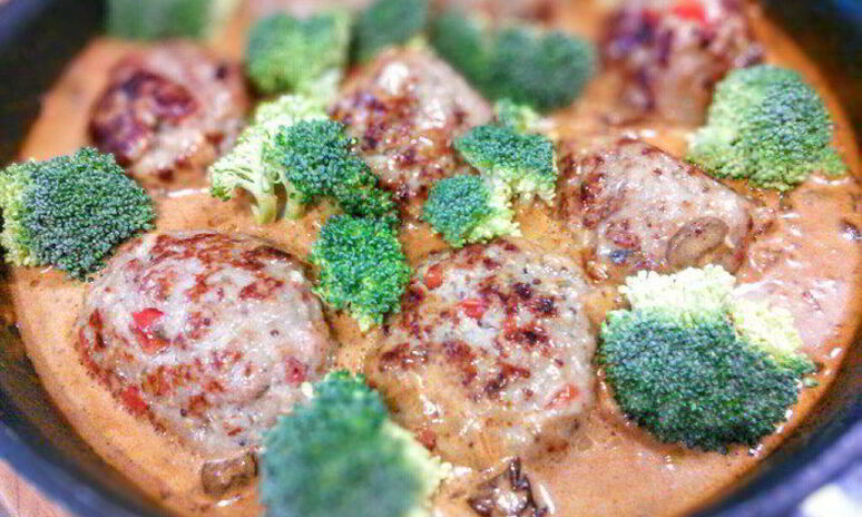 Рецепт тефтели охотничьи в грибном соусе