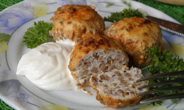 Рецепт тефтели с гречкой в духовке