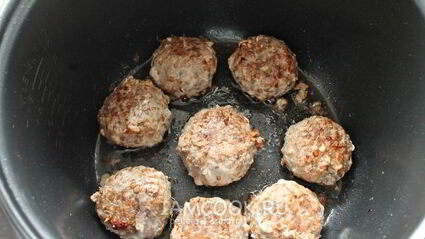 тефтели с гречкой в мультиварке