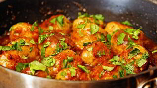 Тефтели с подливкой куриные