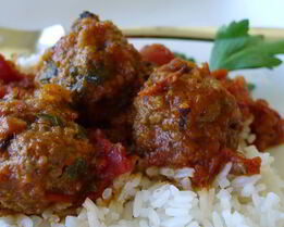 Тефтели с рисом в духовке