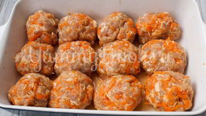 тефтели с тыквой