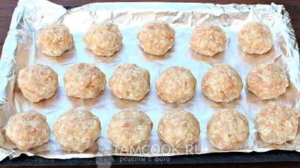 тефтели в духовке без подливы