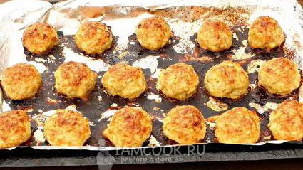 тефтели в духовке без подливы