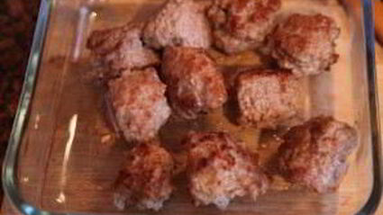 тефтели в грибном соусе