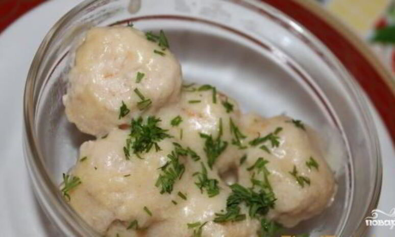 Рецепт тефтели в молочном соусе
